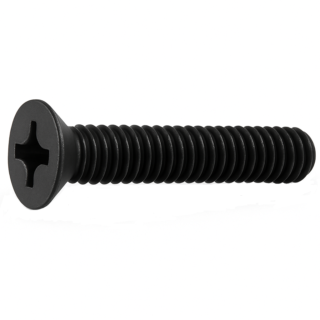 10-24 X 1 3/4 PHIL FLAT M/S BLK OX &amp; WAX
